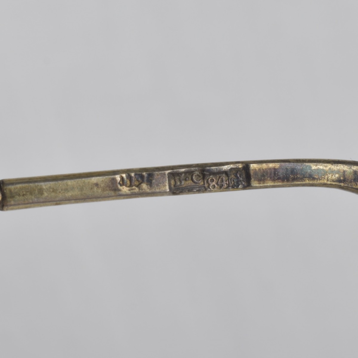 Antique Gold-wash Russian 84 Silver Spoons
