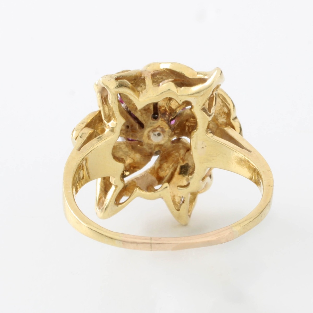 Ruby, Diamond and 18K Ring