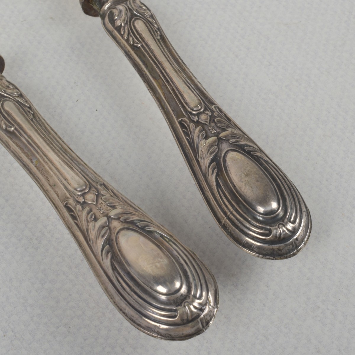 Antique 800 Silver Serving Pieces