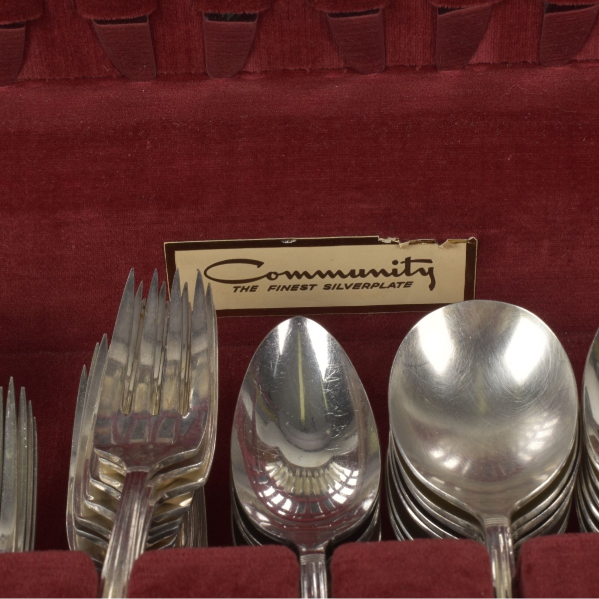 Community Silver Plate Flatware