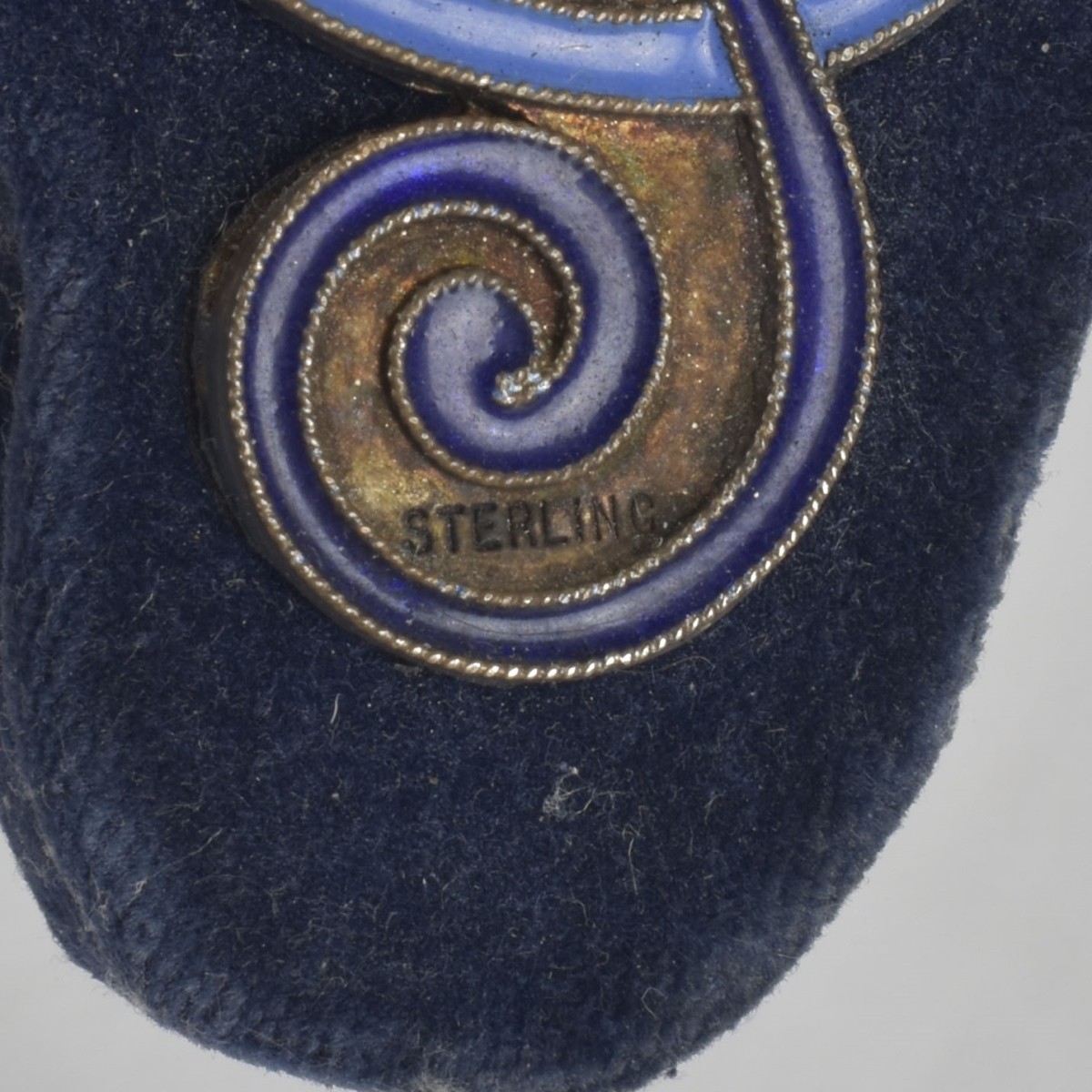Champleve Cloisonne on Sterling