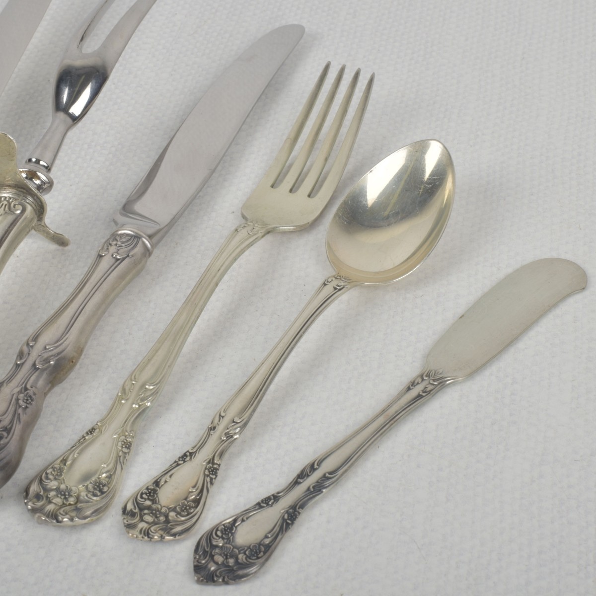 Alvin "Chateau Rose" & Web Sterling Flatware