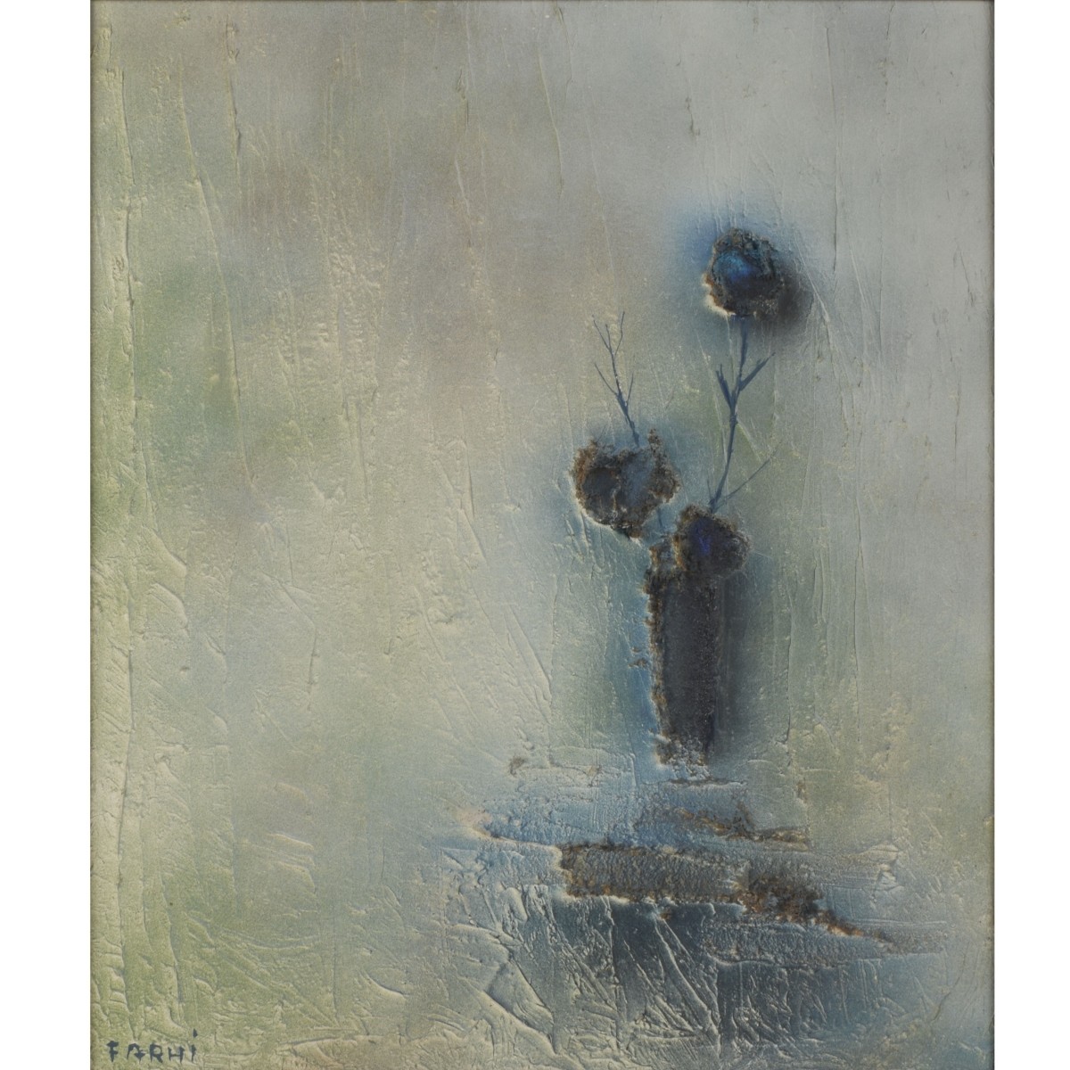 Oil on Canvas Sill Life