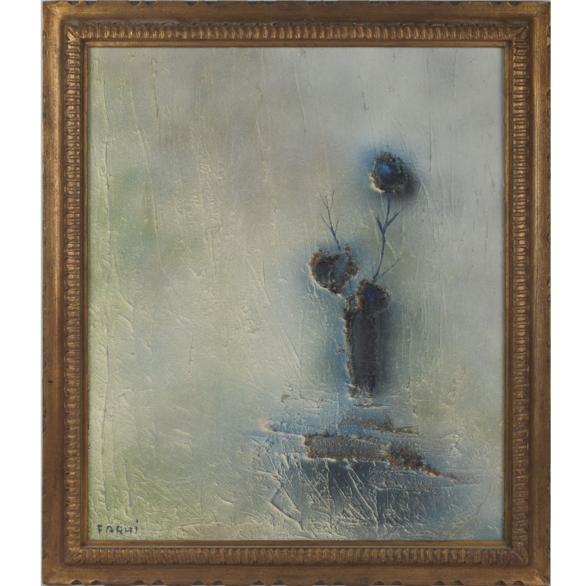 Oil on Canvas Sill Life