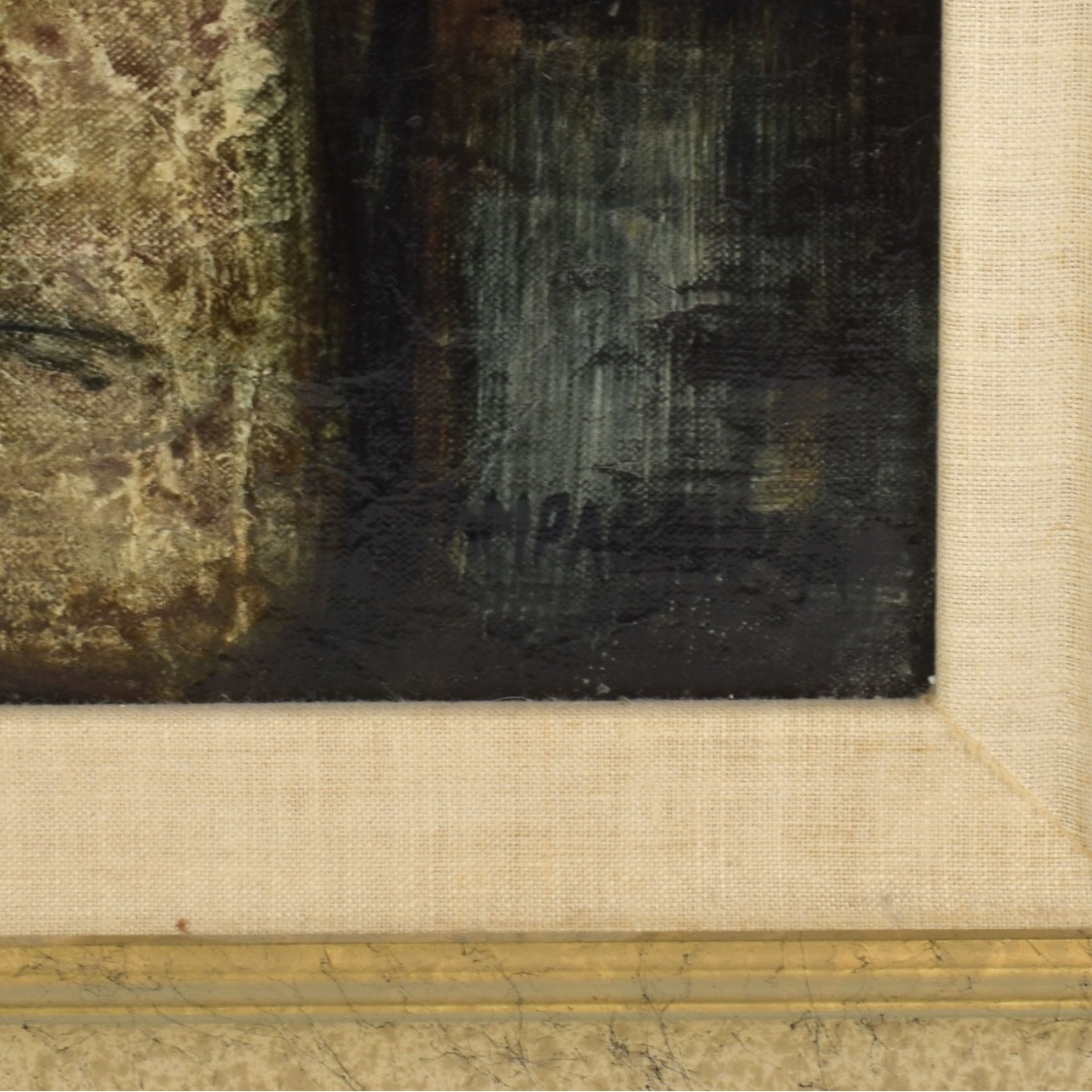 Enrico Campagmola Oil on Canvas