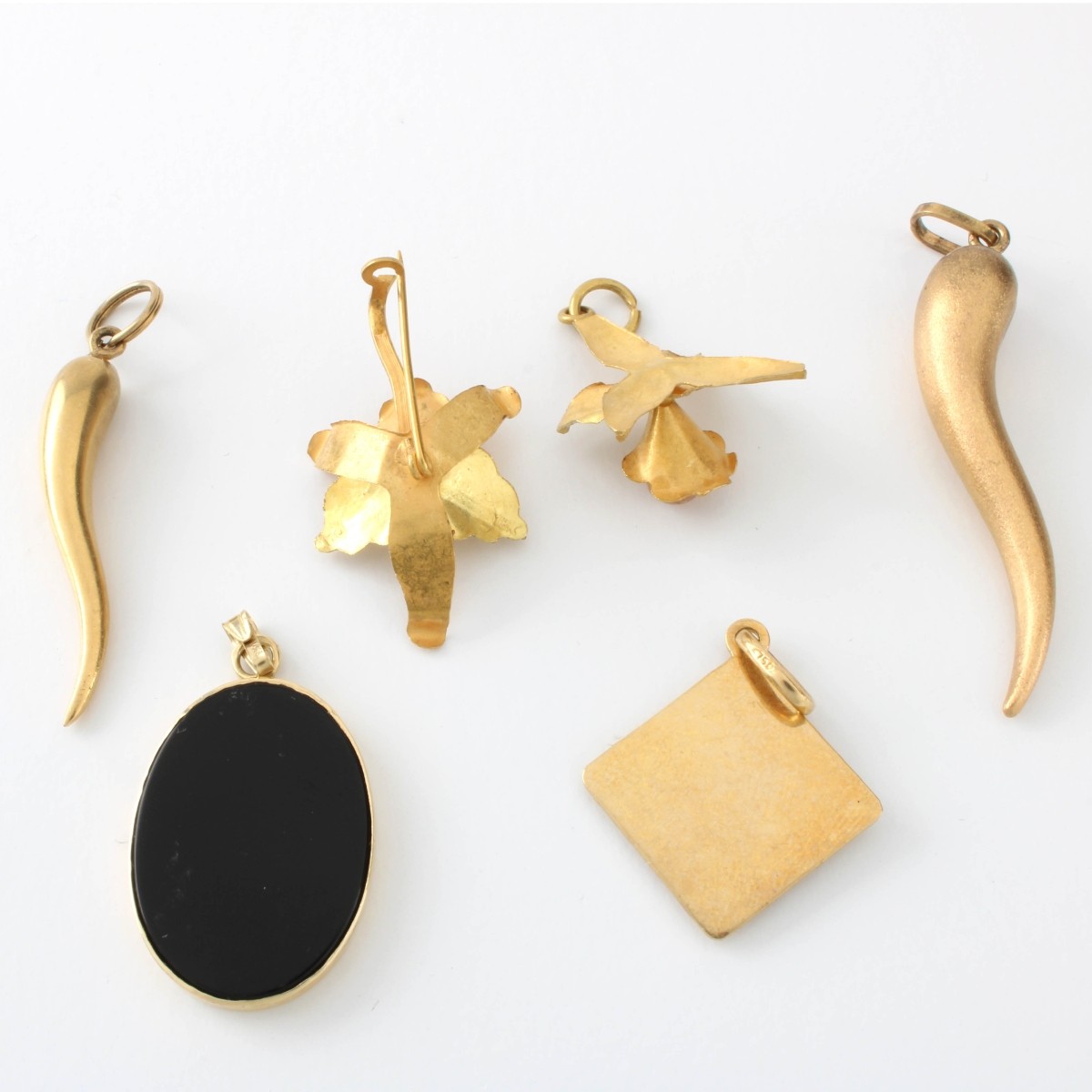 Vintage Gold Pendants