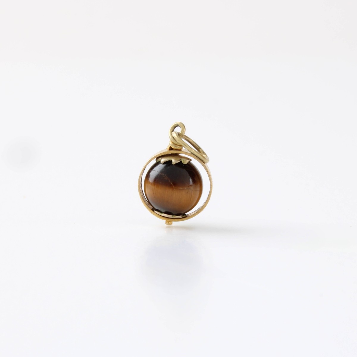14K and Hardstone Pendants