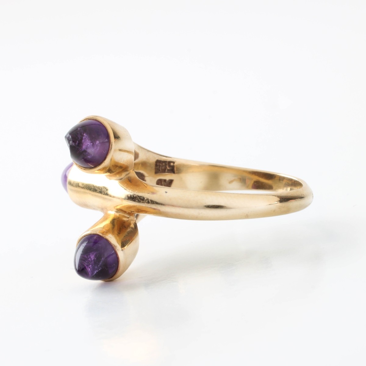 Amethyst and 14K Ring