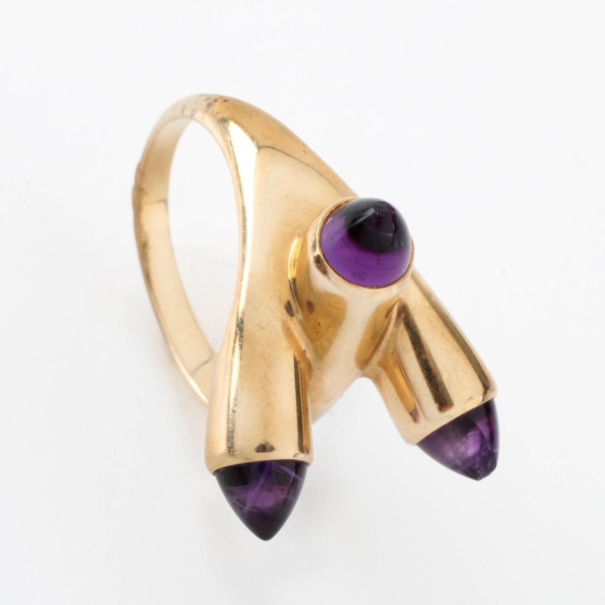 Amethyst and 14K Ring