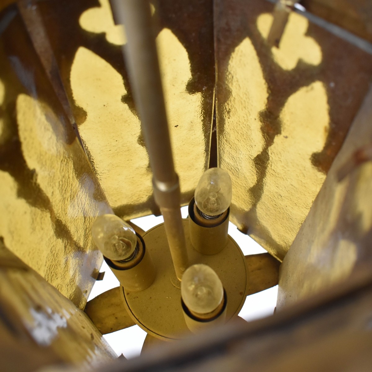 Gothic Style Metal Lantern