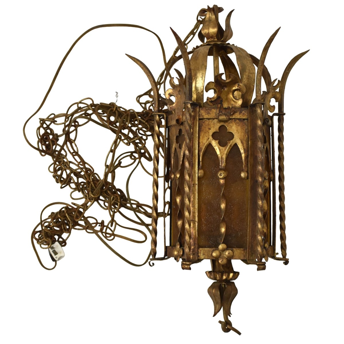 Gothic Style Metal Lantern