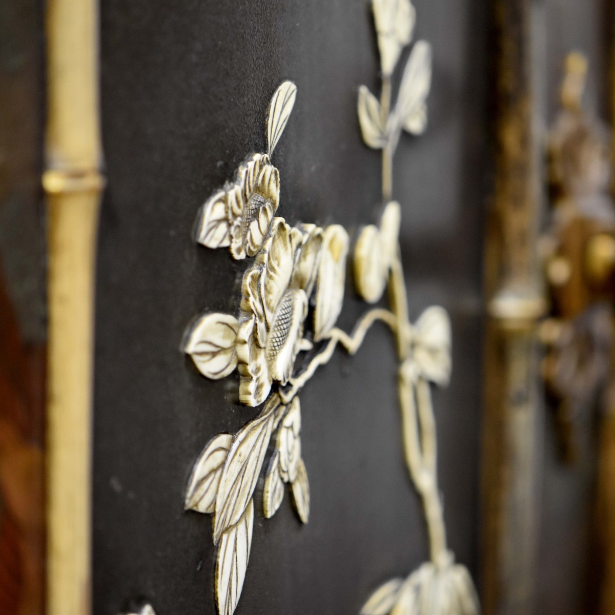 19th C. English Chinoiserie Piano