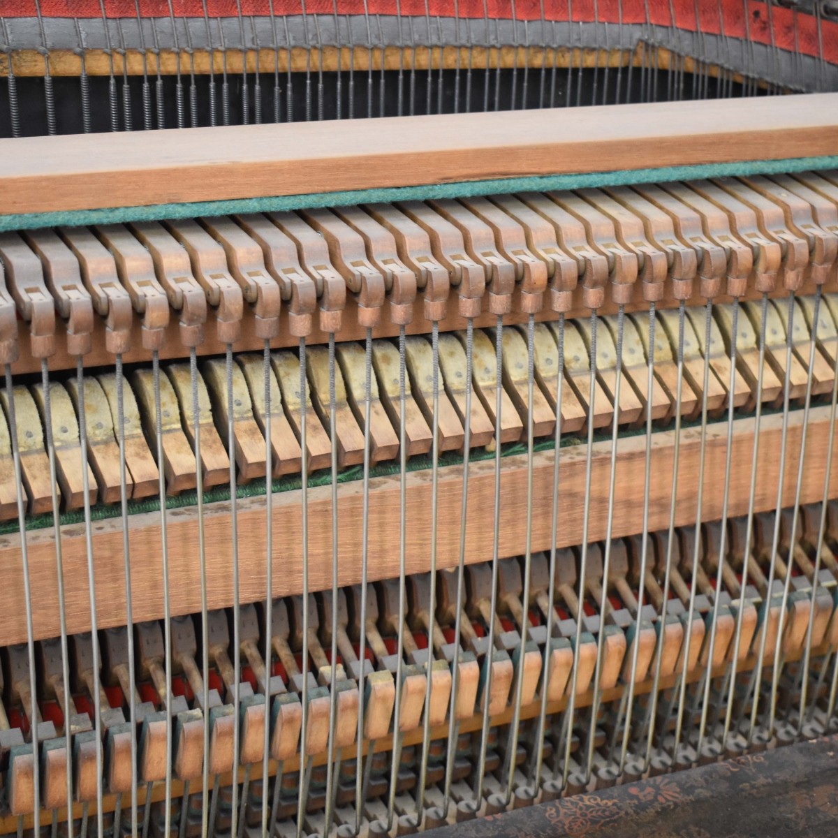 19th C. English Chinoiserie Piano