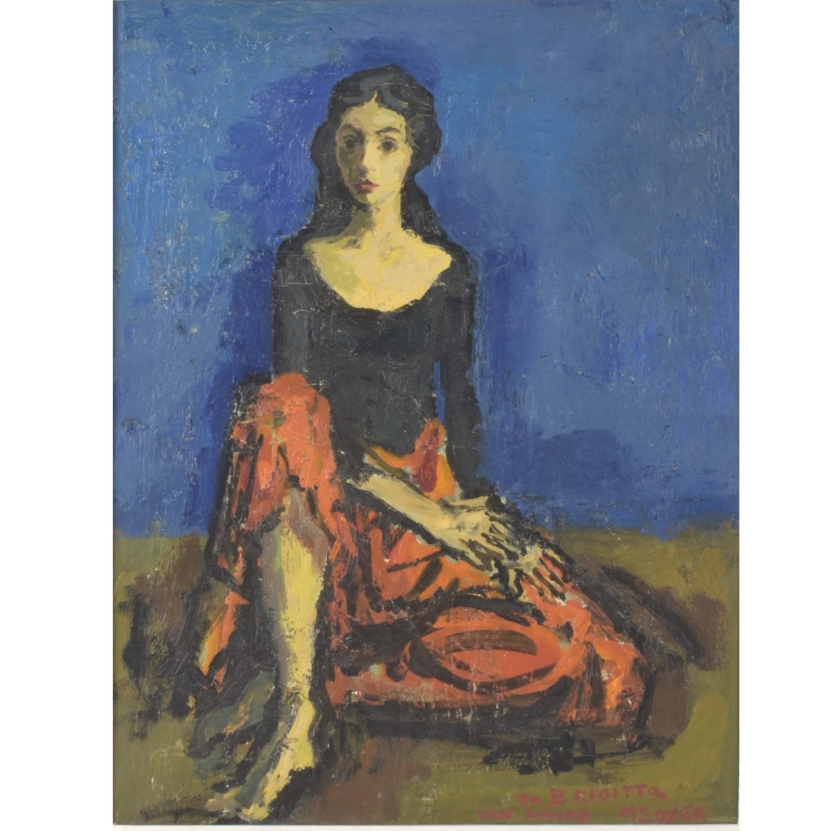 Moses Soyer, American (1898-1974)