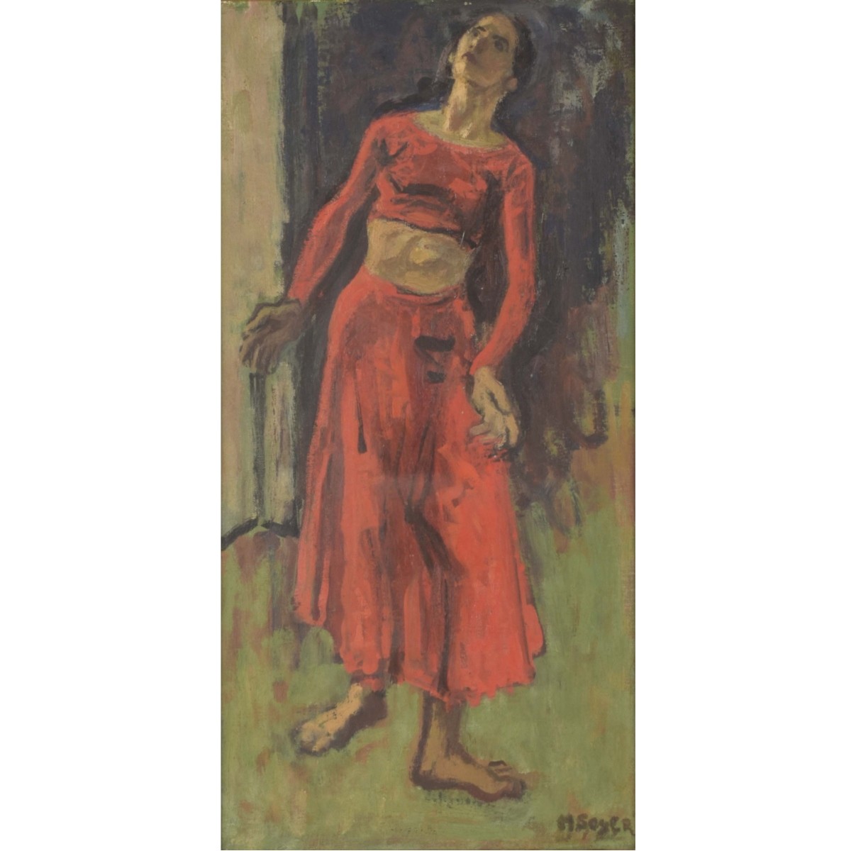 Moses Soyer, American (1898-1974)