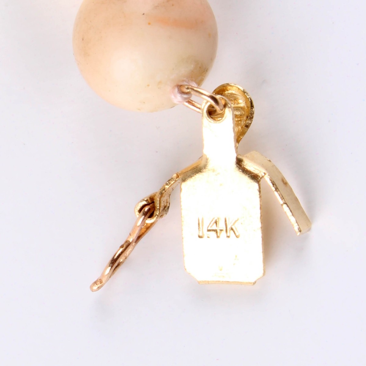 Coral and 14K Necklace