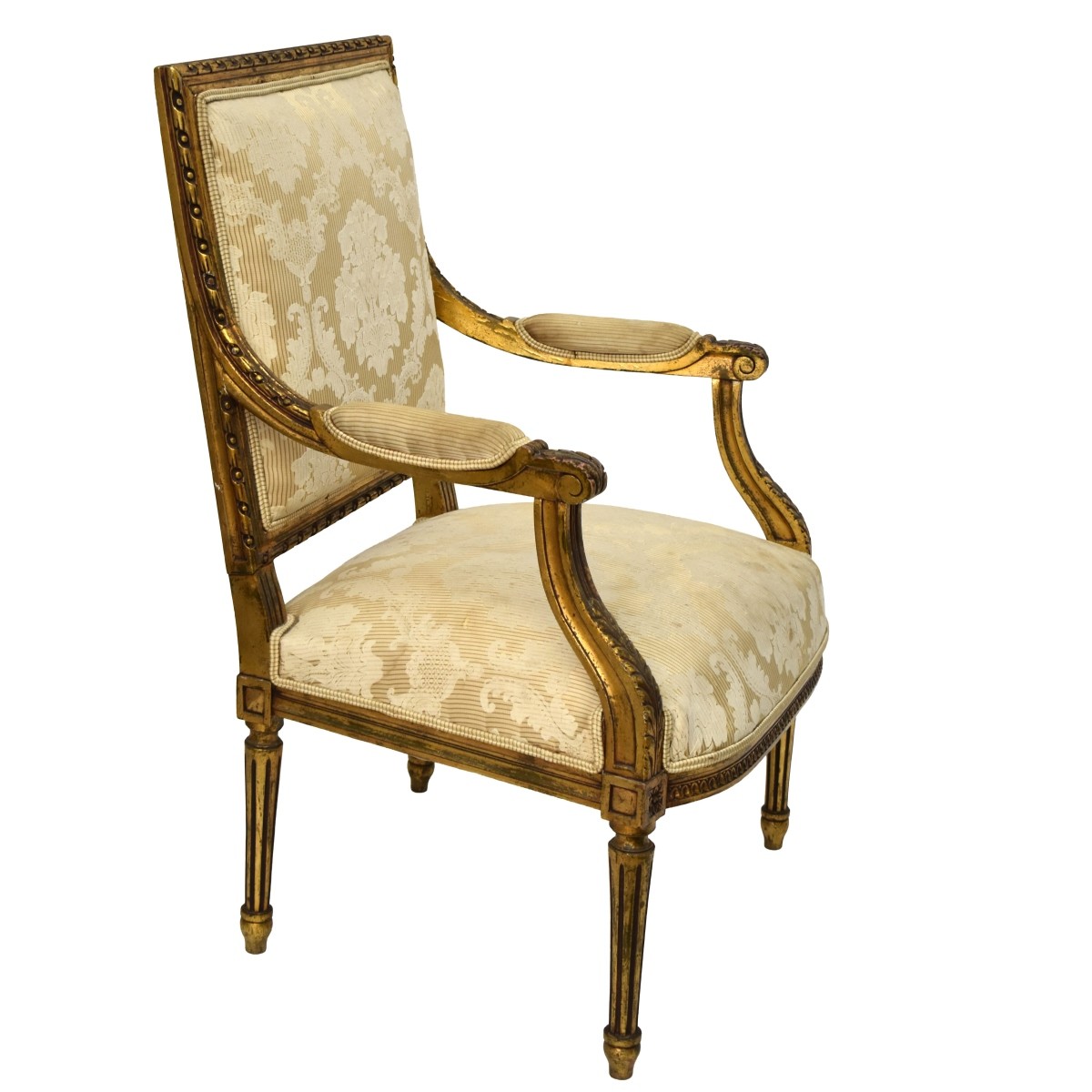 Lois XVI Style French Giltwood Chairs