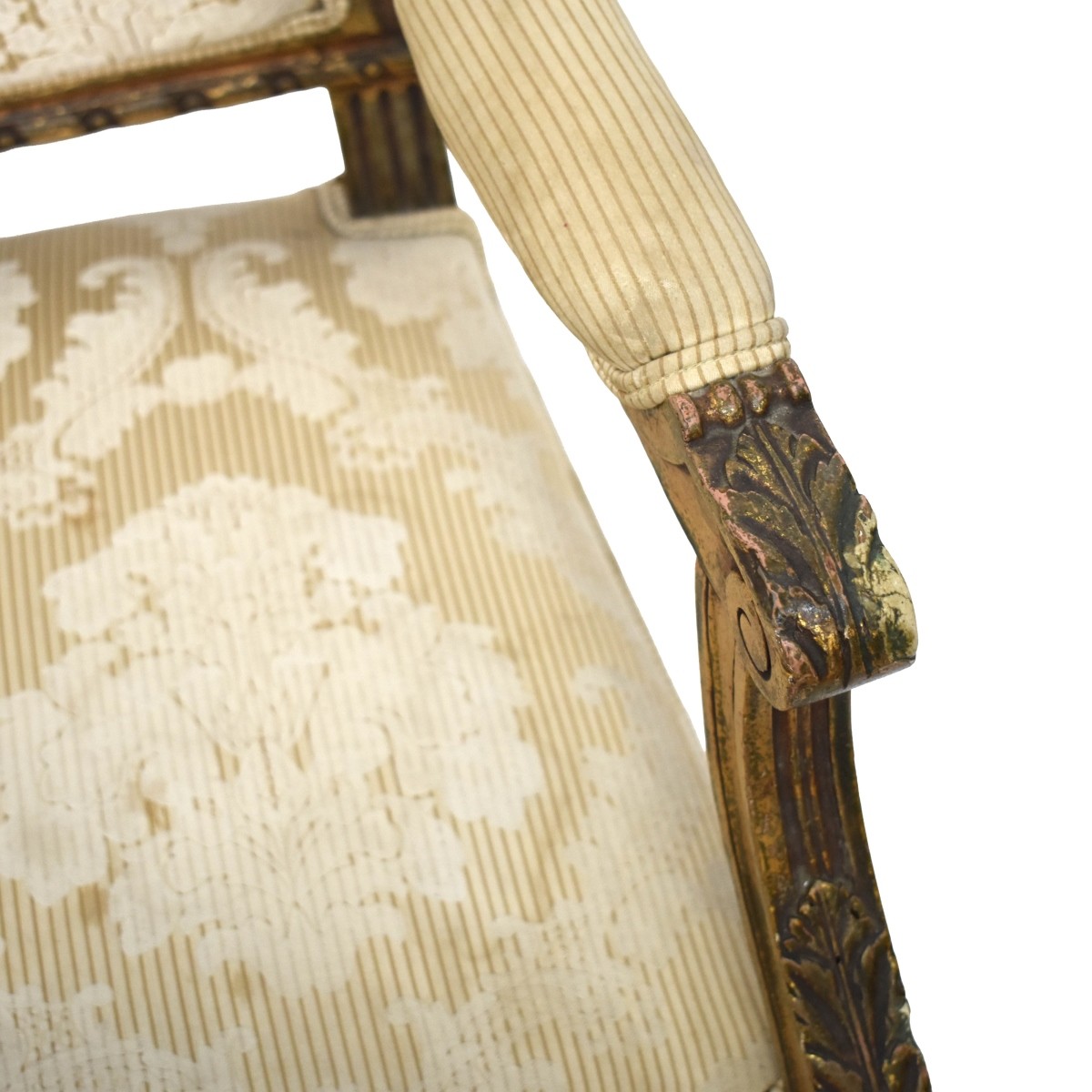 Lois XVI Style French Giltwood Chairs