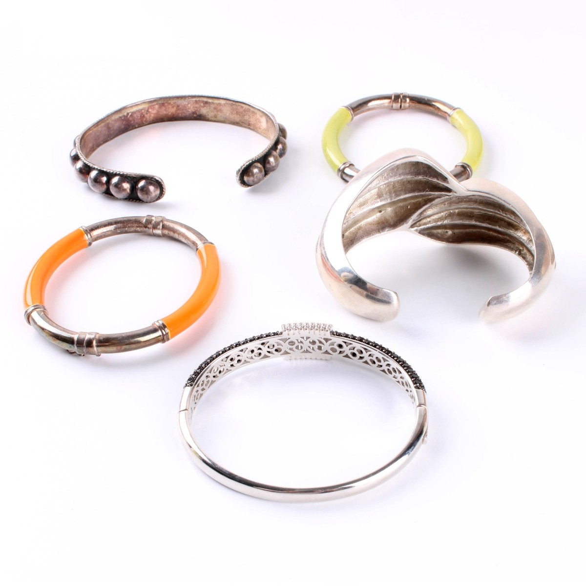 Sterling Bangle Bracelets