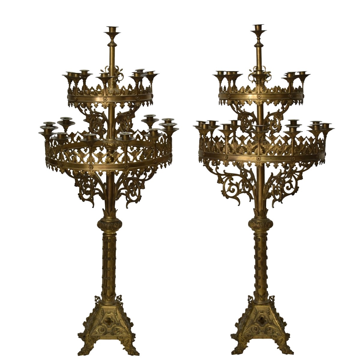 Large Late 19th C. Italian Candelabra