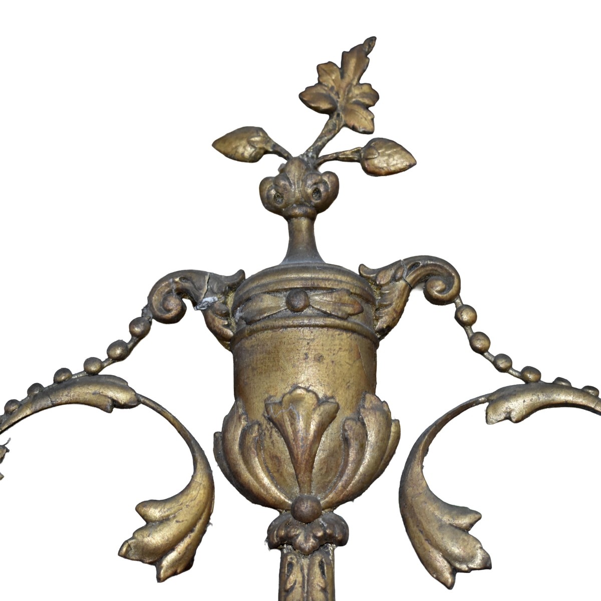Late 19th C. French Oval Mirror