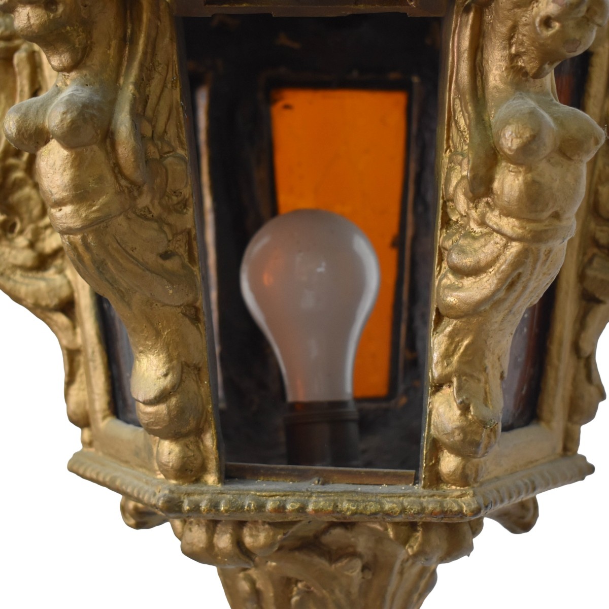Venetian Baroque Style Standing Lanterns