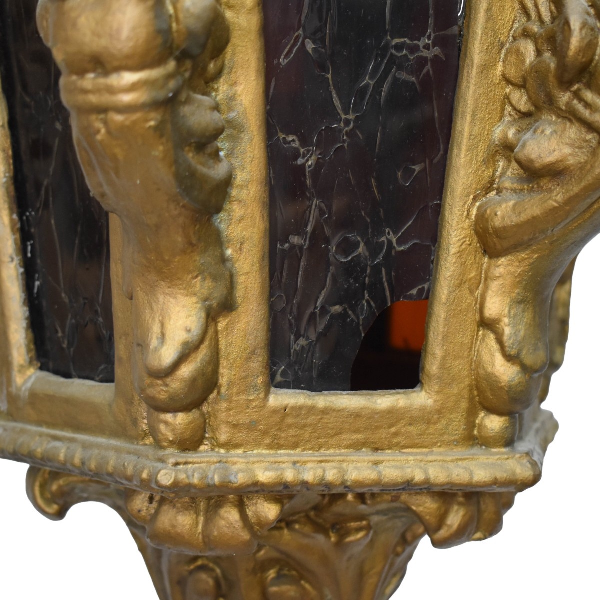 Venetian Baroque Style Standing Lanterns