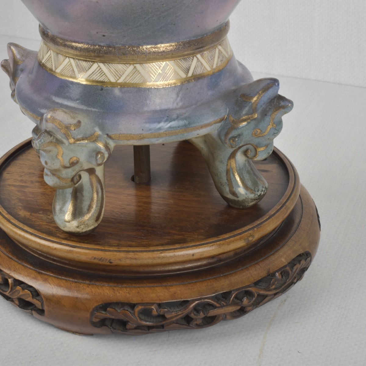 Japanese Porcelain Lamp