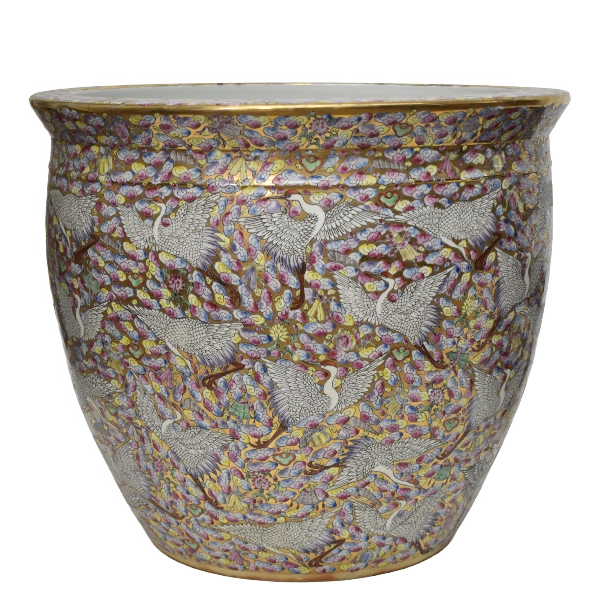 Chinese Fish Bowl Planter