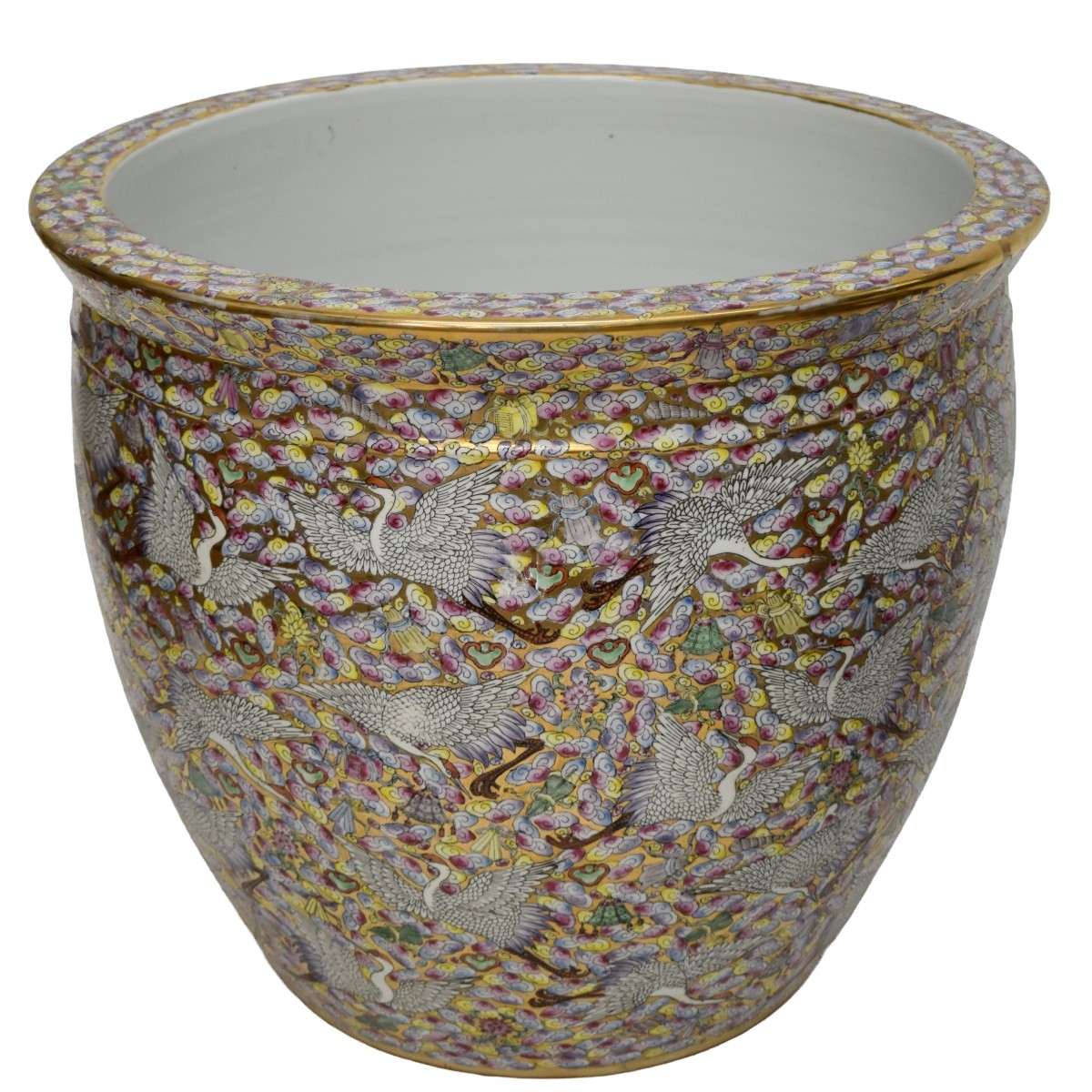 Chinese Fish Bowl Planter