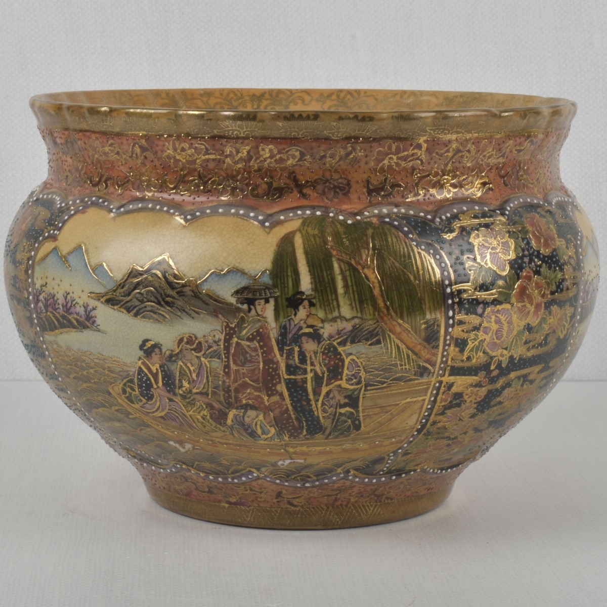 Japanese Chinese Style Satsuma Porcelain
