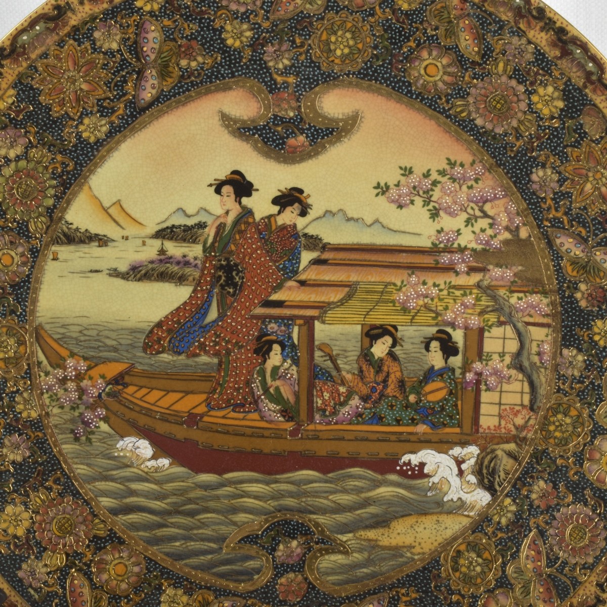 Japanese Chinese Style Satsuma Porcelain