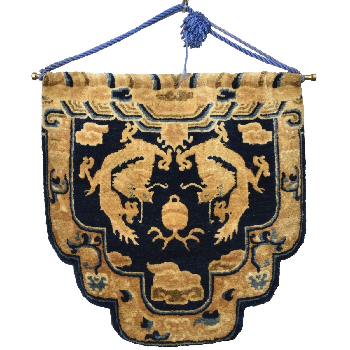 Antique Ningxia Chinese Rug