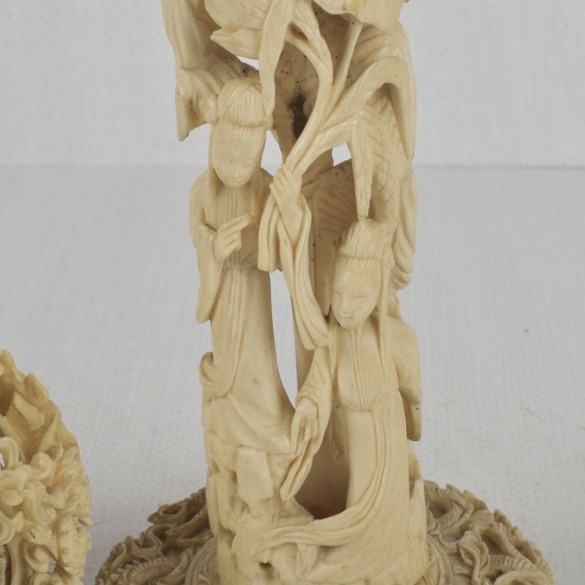 Antique Chinese Carved Puzzle Ball