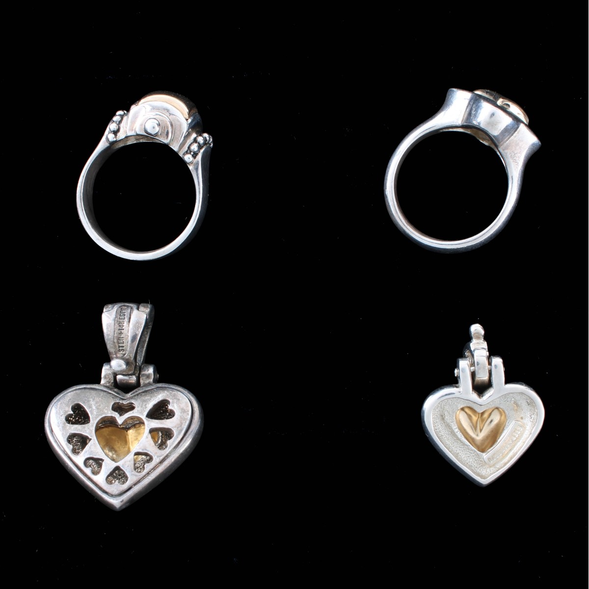 Sterling and 14K Rings & Pendants