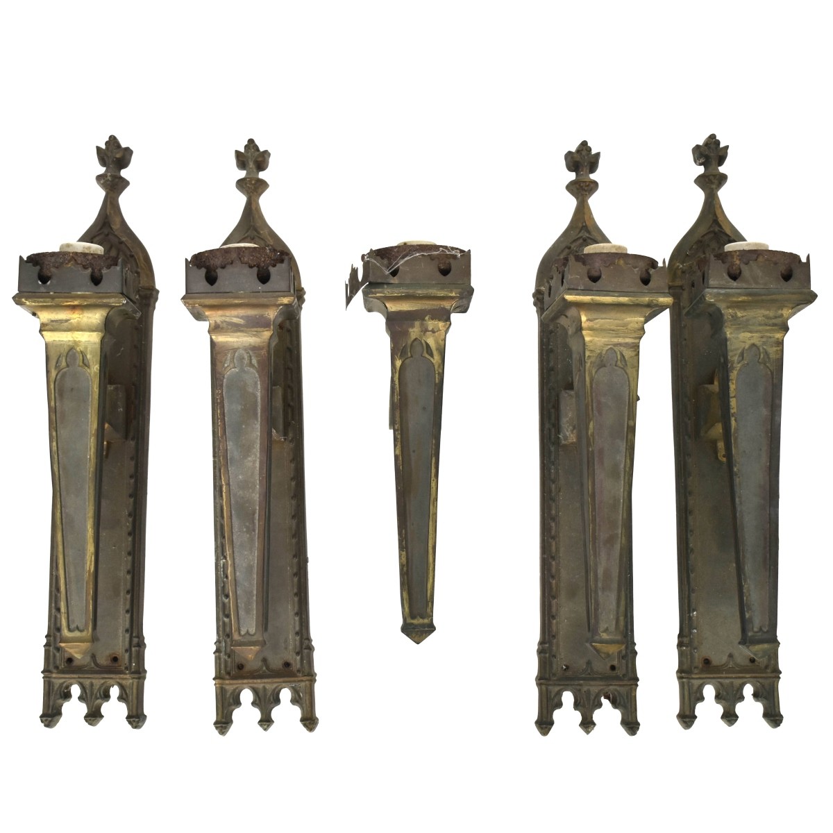 Antique Bronze Wall Sconces