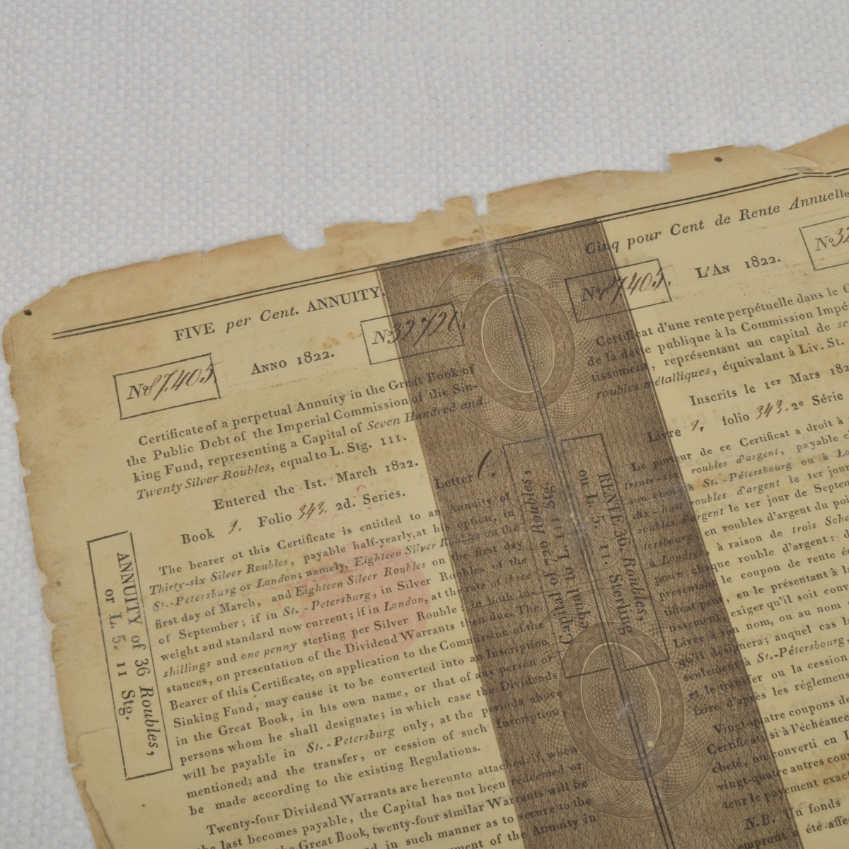 Antique Russian Bonds