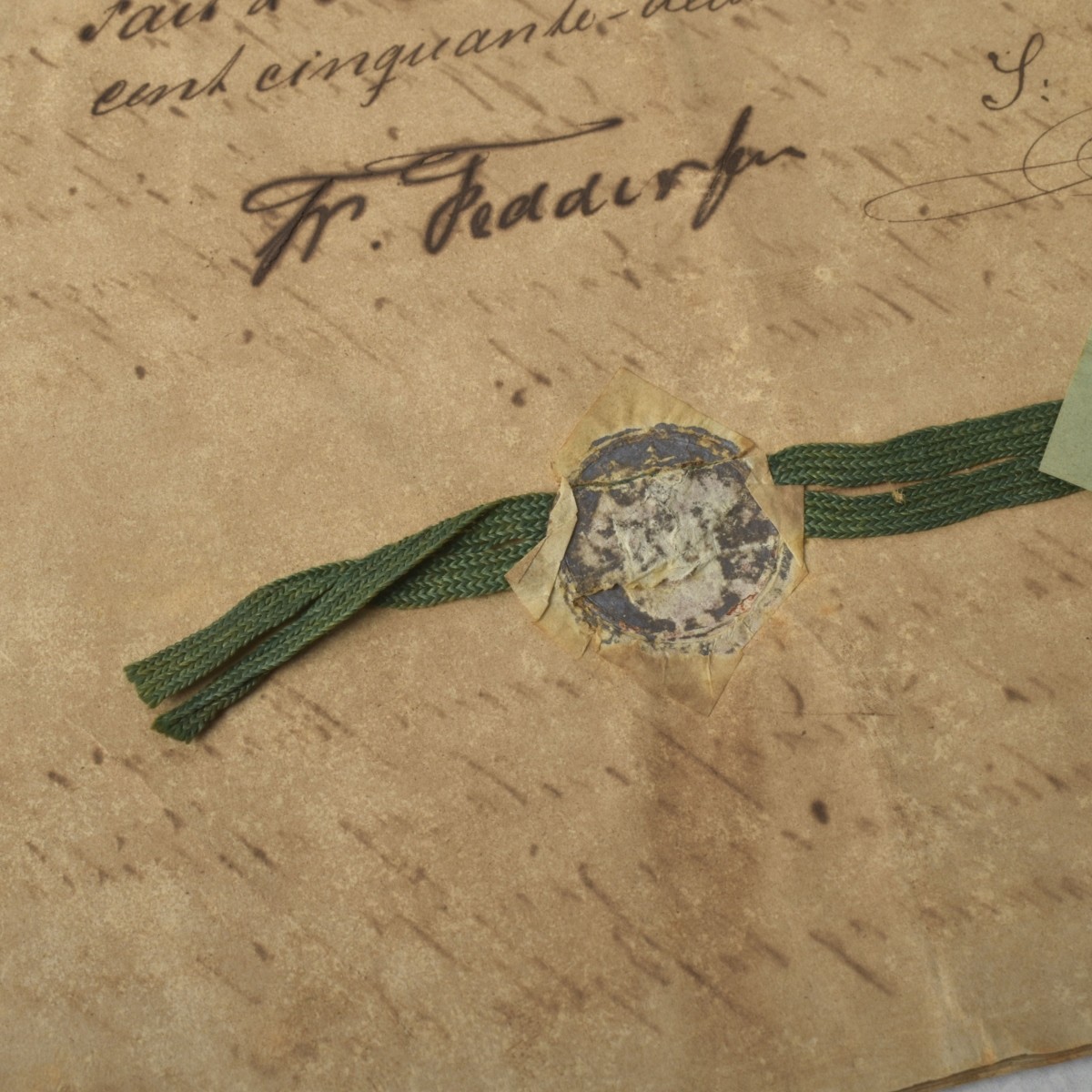 Rothschild Signed Document