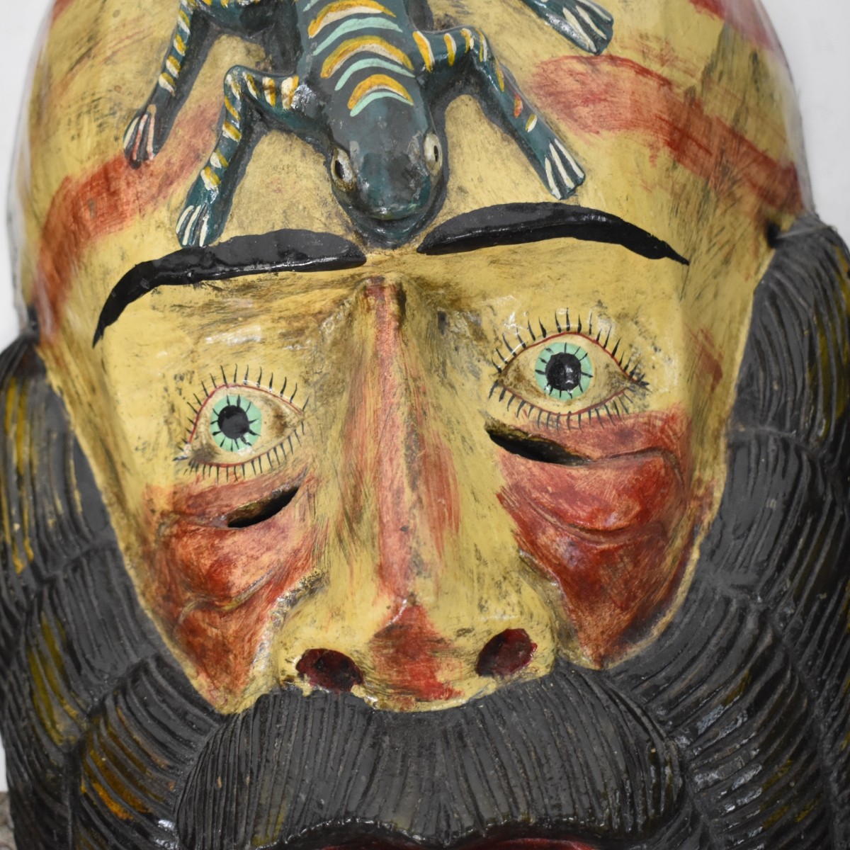 Hand Carved and Painted Guatemalan Masks