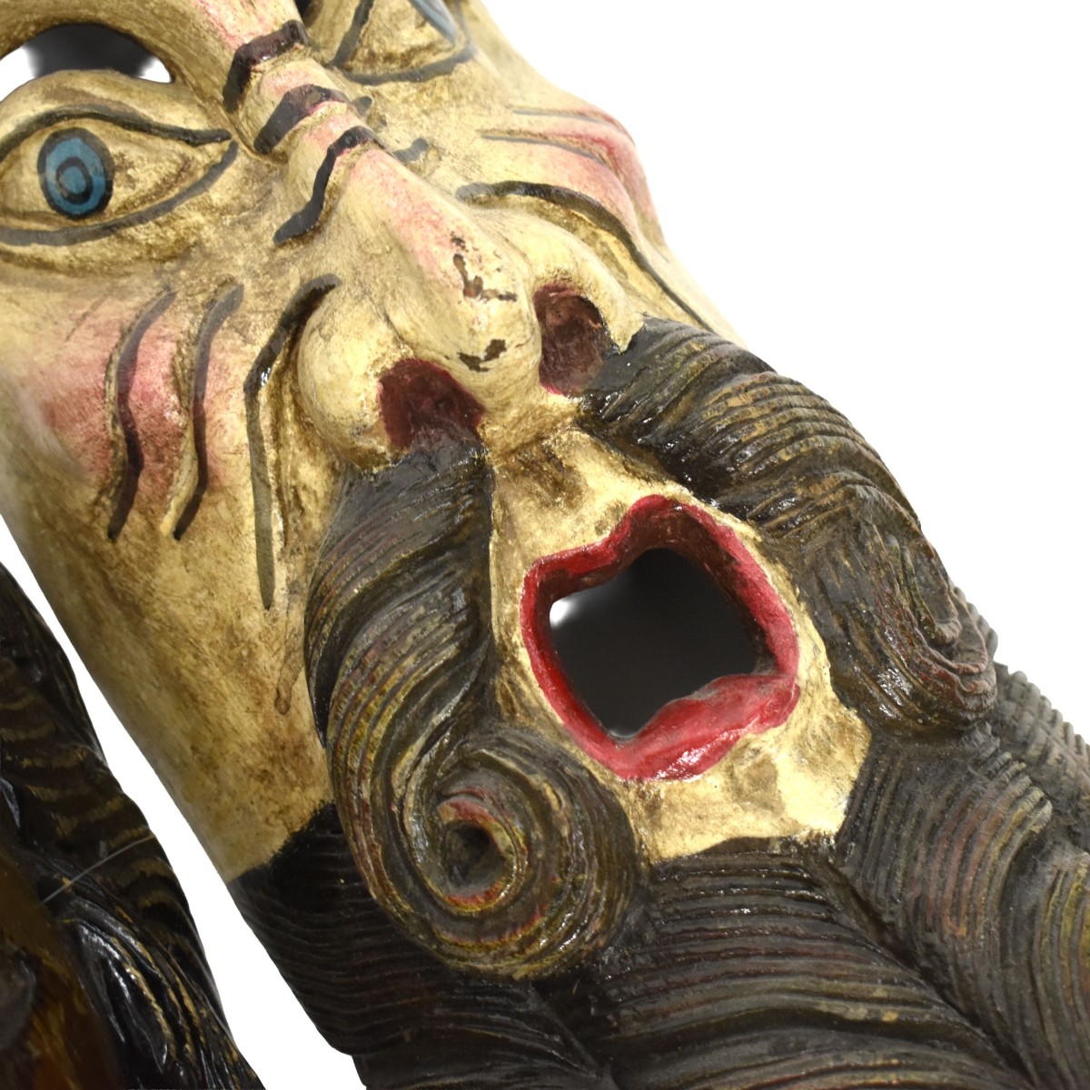 Hand Carved and Painted Guatemalan Masks