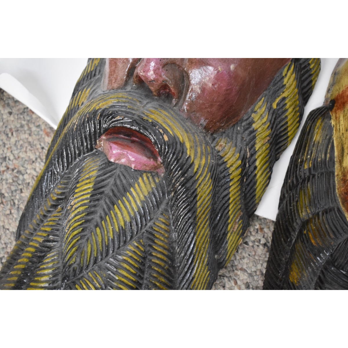 Hand Carved and Painted Guatemalan Masks