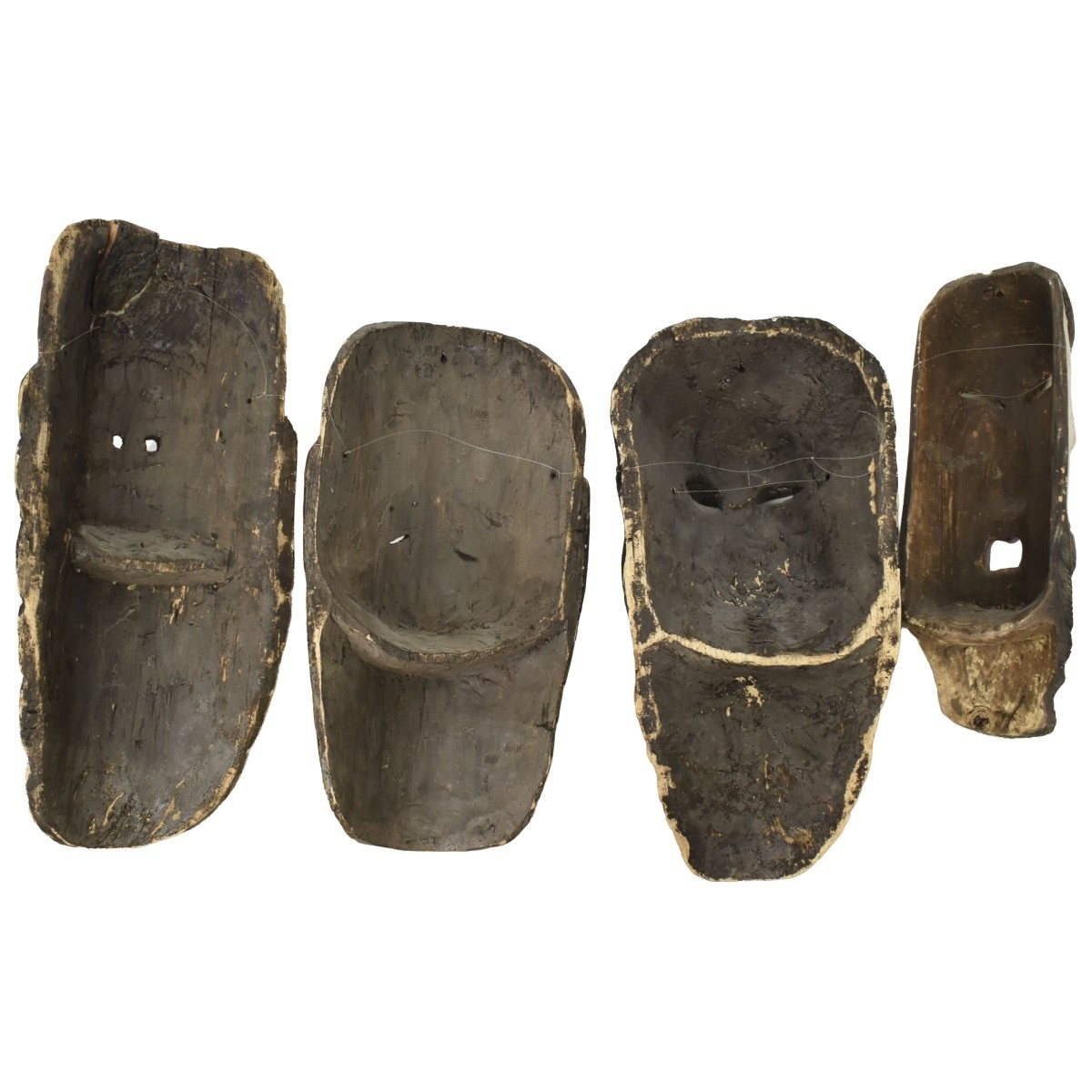 Hand Carved and Painted Guatemalan Masks