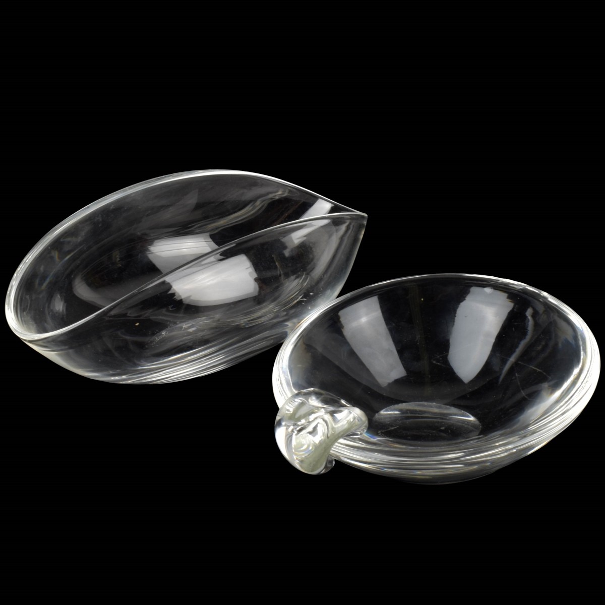 Steuben Crystal Tableware Pieces