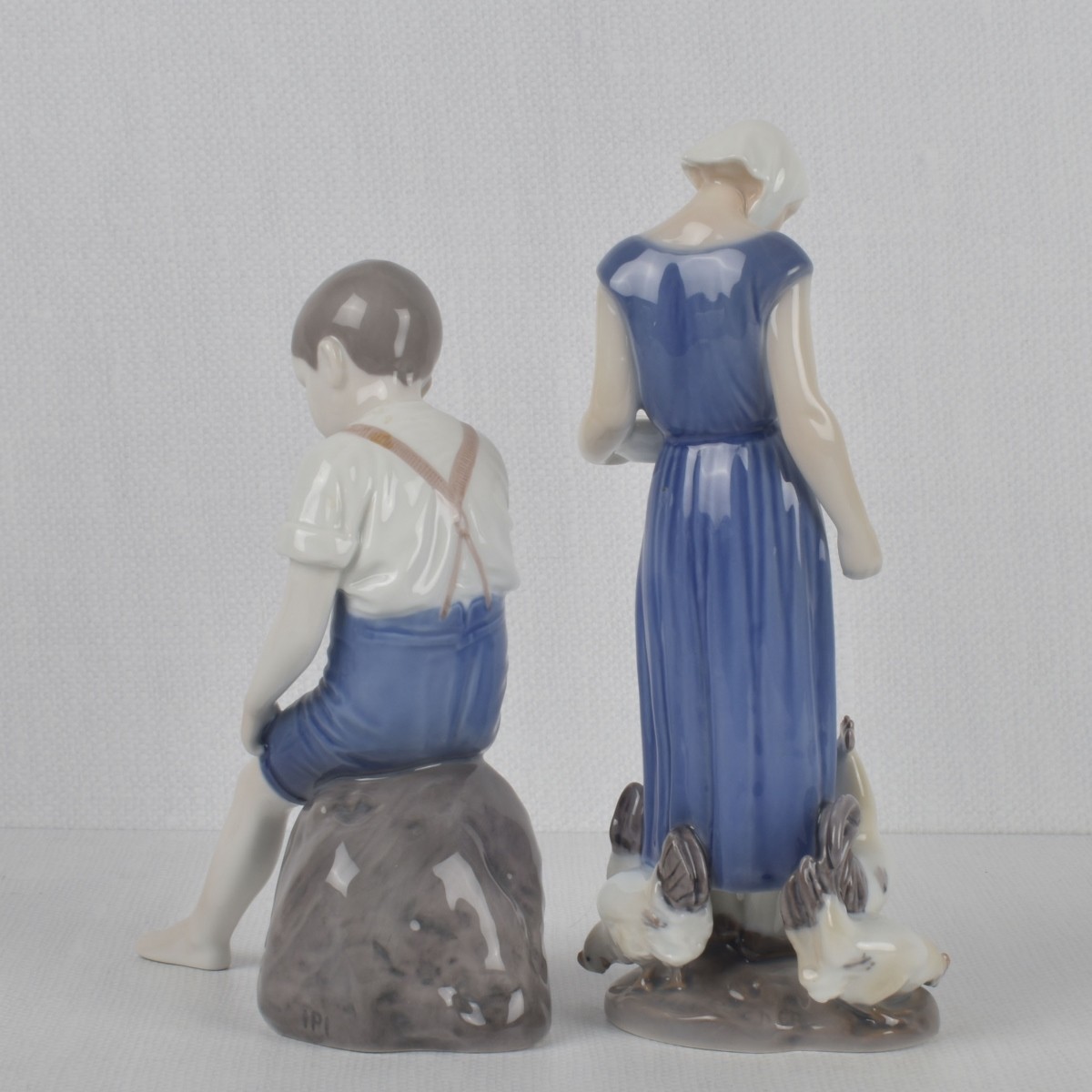 B & G/Royal Copenhagen Porcelain Figures