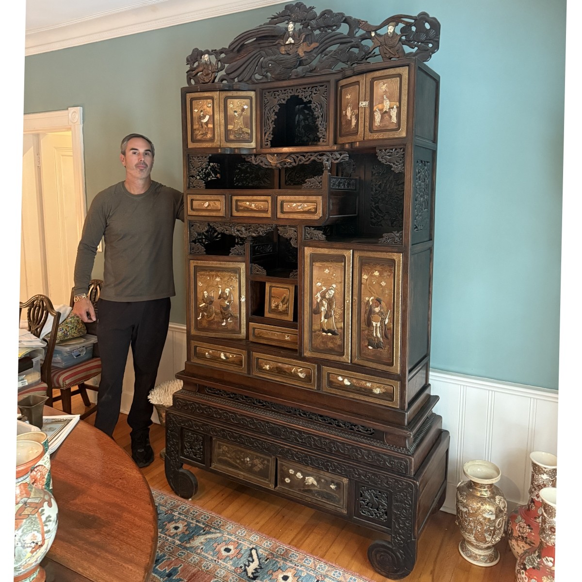 Japanese Meiji Shibayama Cabinet