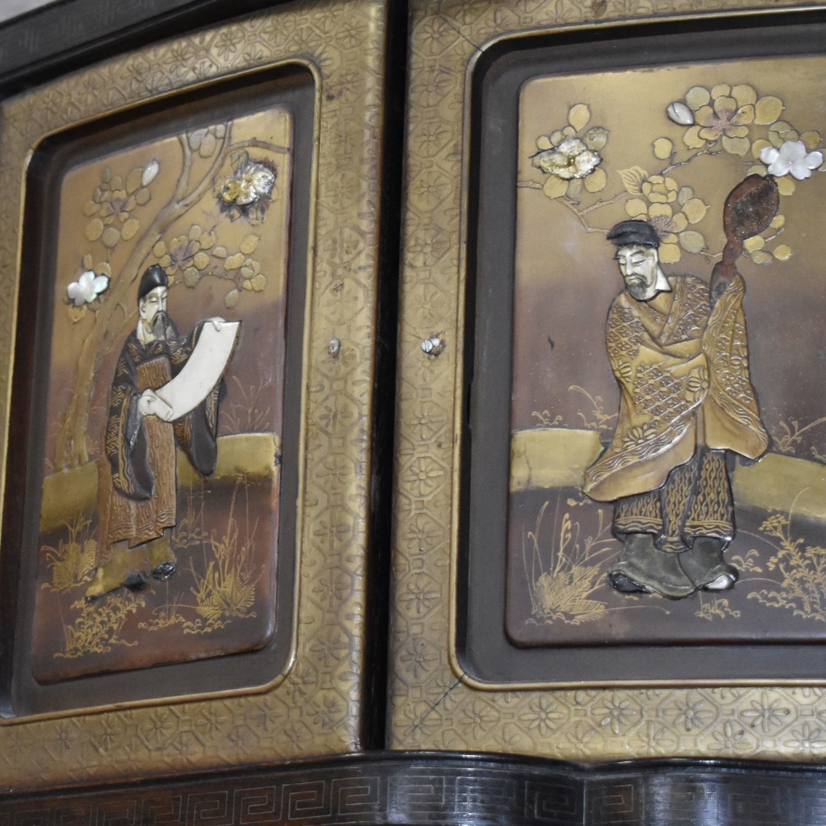 Japanese Meiji Shibayama Cabinet
