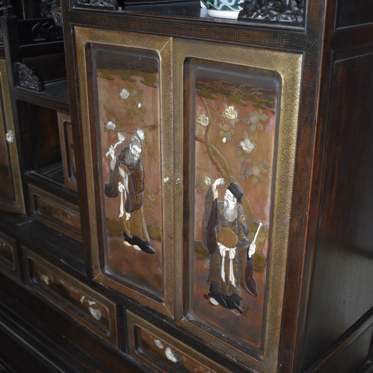 Japanese Meiji Shibayama Cabinet