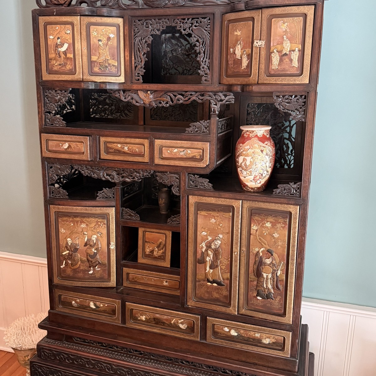 Japanese Meiji Shibayama Cabinet