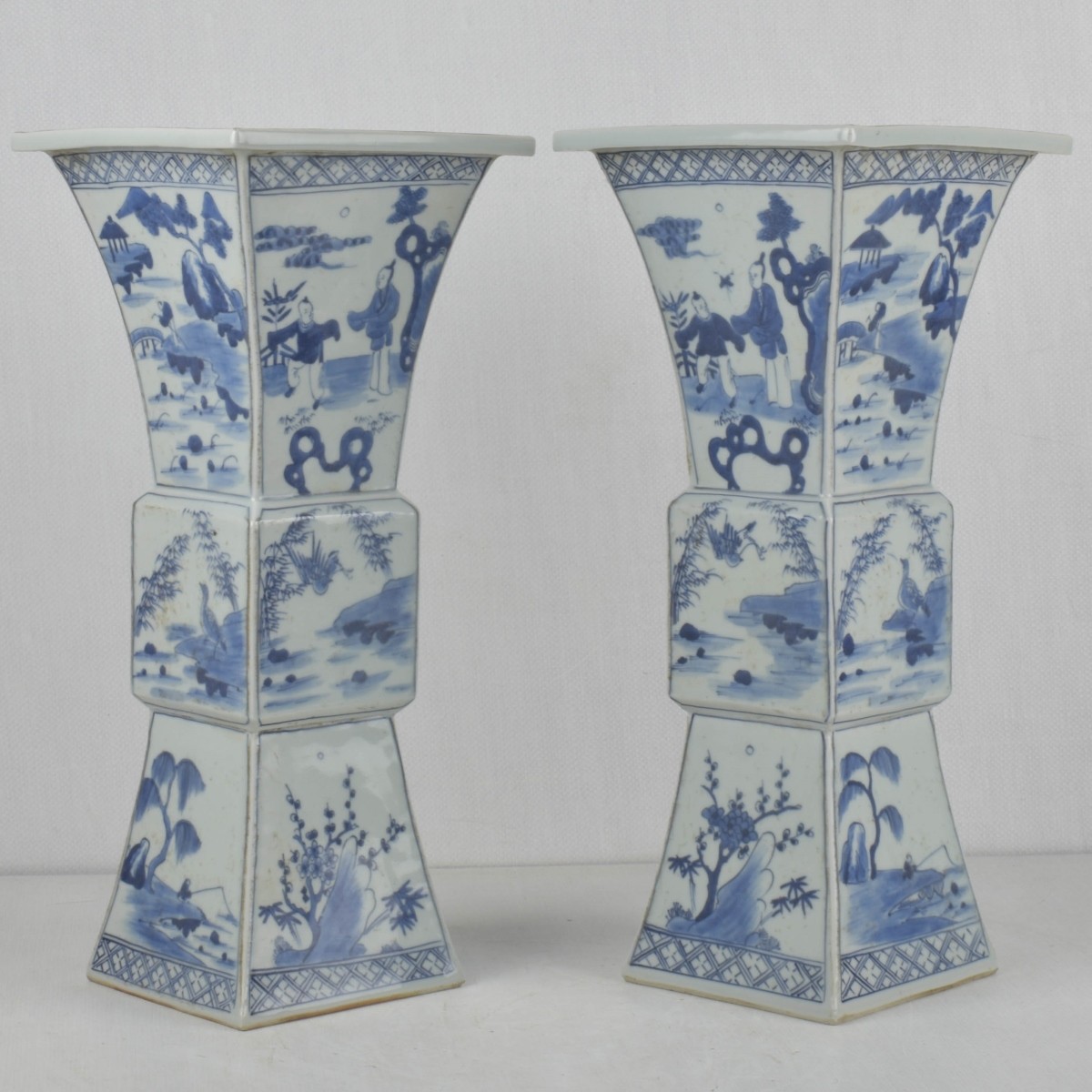 19th Century Pair Chinese Vases