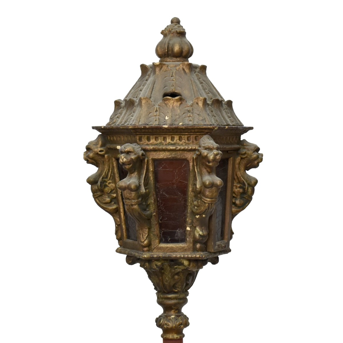 Venetian Baroque Style Standing Lanterns